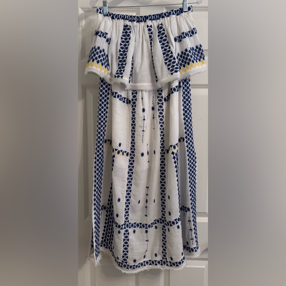Free People Wild Romance Strapless‎ Midi Dress - Picture 5 of 8